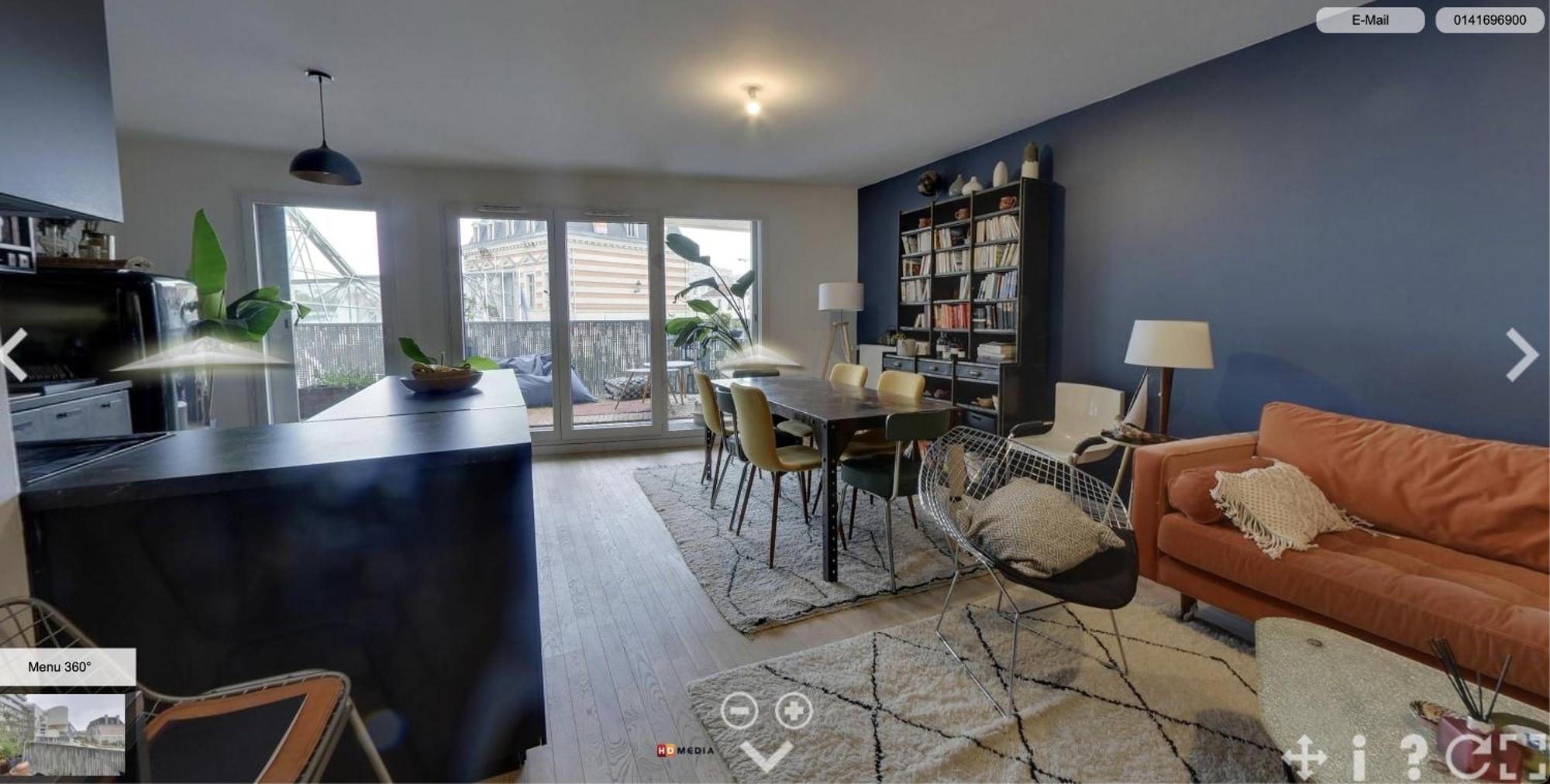 Spacious Flat With Terrasse And Parking Near Metro 바뇰레 외부 사진